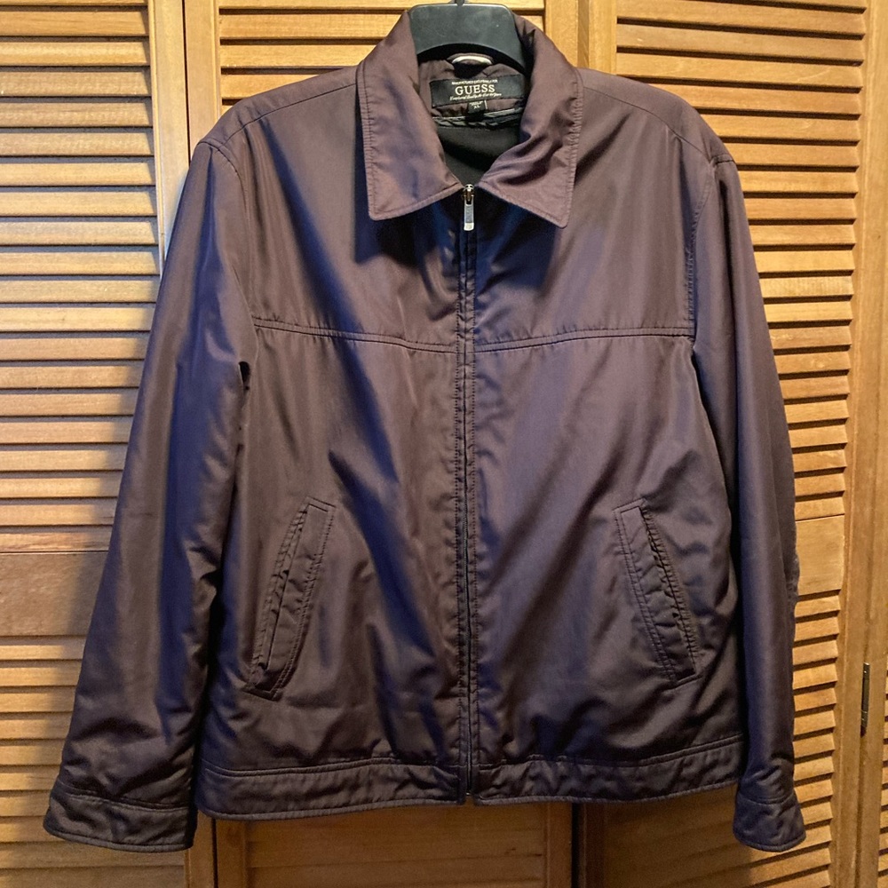 Guess Brown Jacket W/Removable Lining - image 1